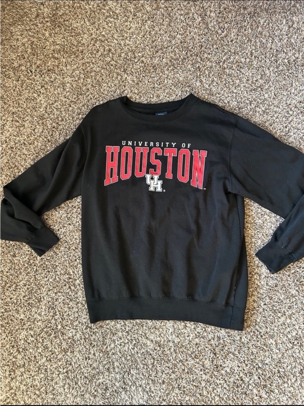 University of Houston Black Sweatershirt